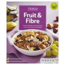 Tesco Fruit And Fibre Breakfast Cereal 750G   Groceries   Tesco 