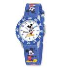 Jewelry Adviser Watches Disney Kids Mickey Mouse Printed Fabric Band 