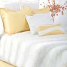 Rizzy Home Sutton Bedding Set in Yellow / White   Size Queen