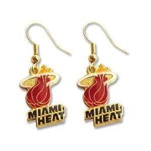  Miami Heat Dangle Logo Earring Set Nba Charm: Everything 