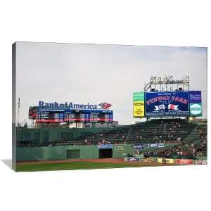  Red Sox Stadium   Gallery Wrapped Canvas   Museum Quality 