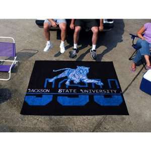  BSS   Jackson State Tigers NCAA Tailgater Floor Mat (5x6 