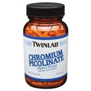  Twinlab Chromium Picolinate 200Mcg 100 caps Health 