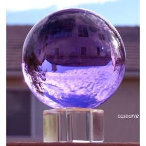 Healing ball crystal sphere gazing meditation amethyst  