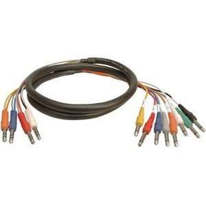  Hosa STP 800 Series 8 Channel Insert Snake Cable. HOSA 3M 