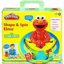 Play Doh Sesame Street Shape & Spin Elmo Playset   Hasbro   Toys R 