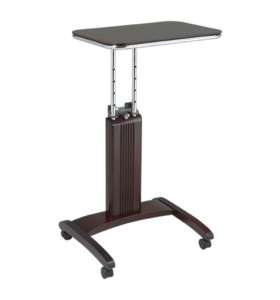 MAHOGANY WOOD LAPTOP MOBILE COMPUTER TABLE PODIUM STAND  