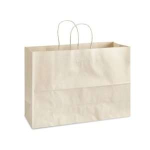  16 x 6 x 12 Vogue Oatmeal Tinted Paper Shopping Bags 