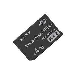  4GB Memory Stick Pro Duo Mark 2 Sony MS MT4G (COD) Flash Memory 
