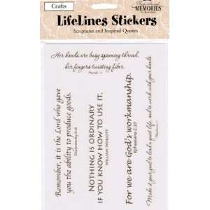  Scrapbook Scriptures and Inspired Quotes Stickers   Crafts 