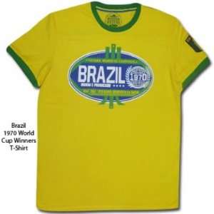  Brazil Legends T Shirt: Sports & Outdoors