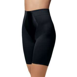 Flexees Womens Easy Up Easy Down Thigh Slimmer,Black,X Large at  