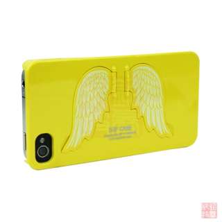 Angel Wing Holder Hard Case Cover For Apple iPhone 4 4G 4S  