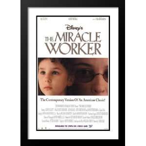 The Miracle Worker 20x26 Framed and Double Matted Movie Poster   Style 