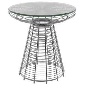  Fan Side Table by Nuevo Living: Home & Kitchen