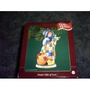 Holly Hobbie Simple Gifts of Love Christmas Ornament