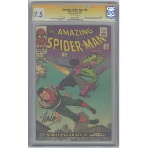   signed by Stan Lee (Amazing Spider man, # 39) Stan Lee, John Romita