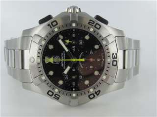 MENS TAG HEUER CALIBRE 60 AQUAGRAPH 2000 DIVING WATCH STAINLESS STEEL 