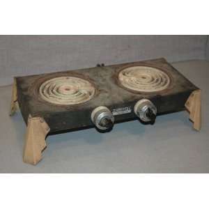   1930s Stern Brown Art Deco Electric Hot Plate 
