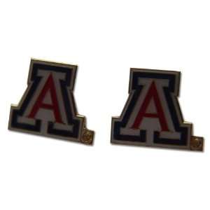  Arizona WildcatsPost Stud Logo Earring Set Ncaa Charm 