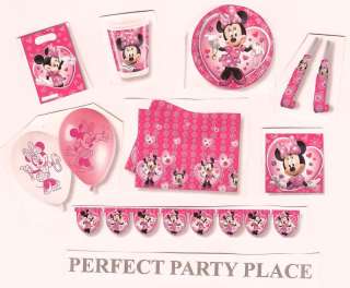 MINNIE MOUSE PINK PARTY   All items under one listing  
