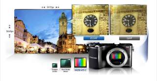 SAMSUNG NX200 MIRRORLESS 20.3Mpx Compact Digital Camera+18 55mm Lens+ 