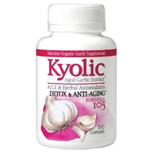  Kyolic Healthy Heart Formula 105 with Vitamin A, Selenium 