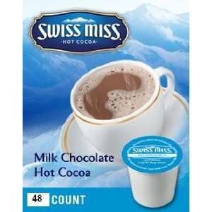 Swiss Miss Milk Chocolate Hot Cocoa (2 Boxes of 24 K Cups)  