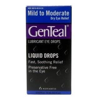  GenTeal Lubricant Eye Drops, Moderate Dry Eye Relief, .845 