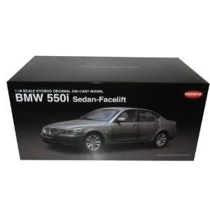    BMW 550i E60 Gray Diecast Model Car 1/18 Kyosho: Toys & Games