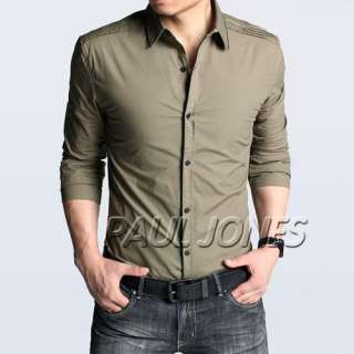PAUL JONES NWT Men’s Casual Slim Stylish Dress Shirts Fit blouse US 