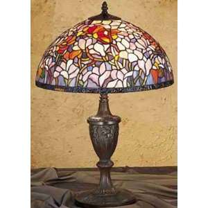  Meyda Tiffany 23 High Magnolia Table Lamp 31145: Home 