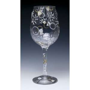  Wedding Toast Wine Glass By Lolita