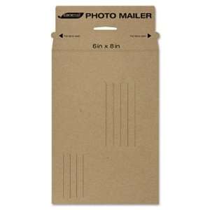  Caremail Rigid Photo Mailer   #0, White, 24/Pack(sold in 