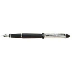   With Sterling Cap Fountain Pen (Red Italic Medium): Office Products