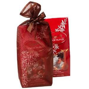 LINDOR Truffles Brown Gift Bag   Milk Chocolate  Grocery 