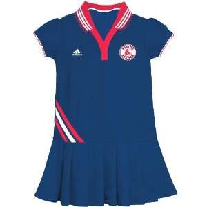 Boston Red Sox Girls Toddler Polo Dress   2T:  Sports 