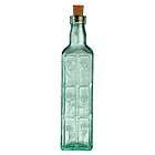 12pc 18oz glass Olive Oil embossed glass Italian Bottle