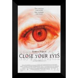 Close Your Eyes 27x40 FRAMED Movie Poster   Style A 