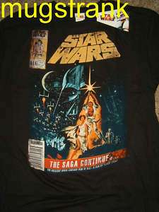Luke Skywalker Vader Comic Book Cover Star Wars T Shirt  