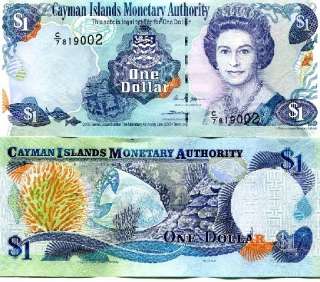 CAYMAN ISLANDS 1 DOLLAR 2006 P 33d UNC pref C/7  