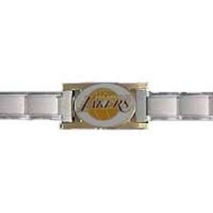NBA Los Angeles Lakers Italian Charm Starter Bracelet **  