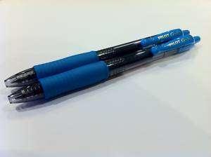 pack Turquoise Ink G2 Pilot Retractable Gel Pen NEW  