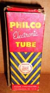 PHILCO 6SC7 VACUUM TUBE Box Vintage  