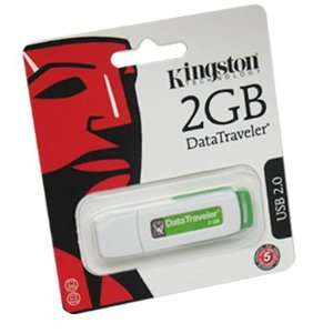  Kingston 2GB DataTraveler USB 2.0 Flash Drive in Retail 