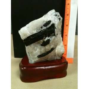   Gift   Black Tourmaline and Crystal Quartz Formation 