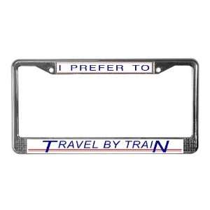   by Train Hobbies License Plate Frame by CafePress: Sports & Outdoors