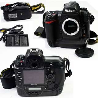 Nikon D3 Digital Camera w/ Battery and Charger  