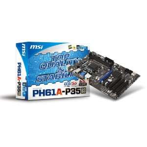  MSI Intel H61 (B3) Chipset ATX DDR3 1333 Intel ? LGA 1155 
