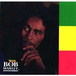 Bob Marley   Tri Color Legend Cling On Decal   Sticker 